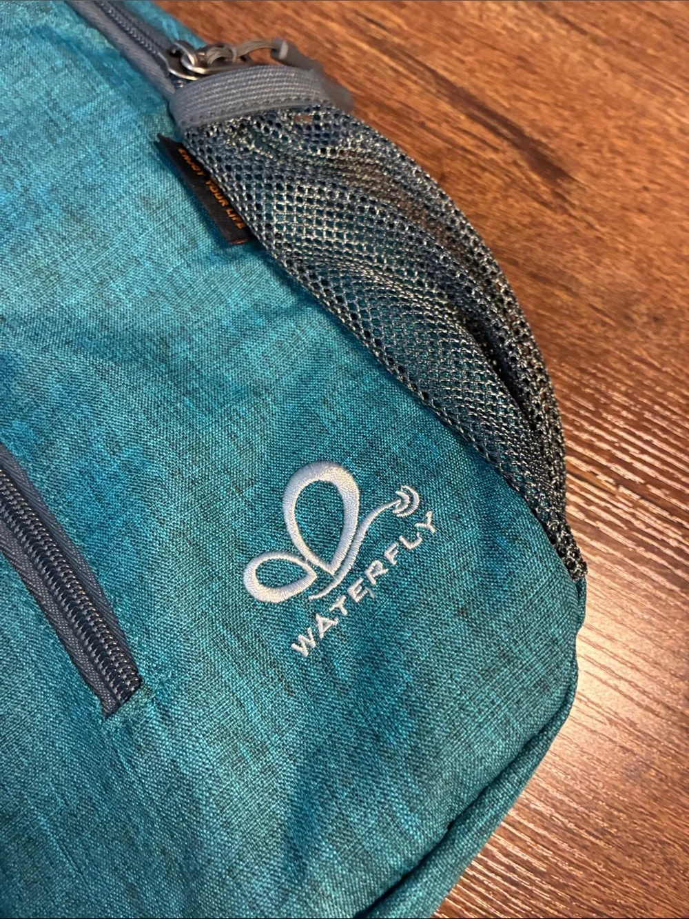 Waterfly Teal Crossbody Sling Bag